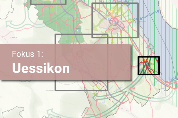 Ortschaft 1: Uessikon (ca. 2')